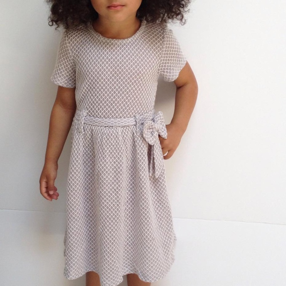 Girls knitted dress